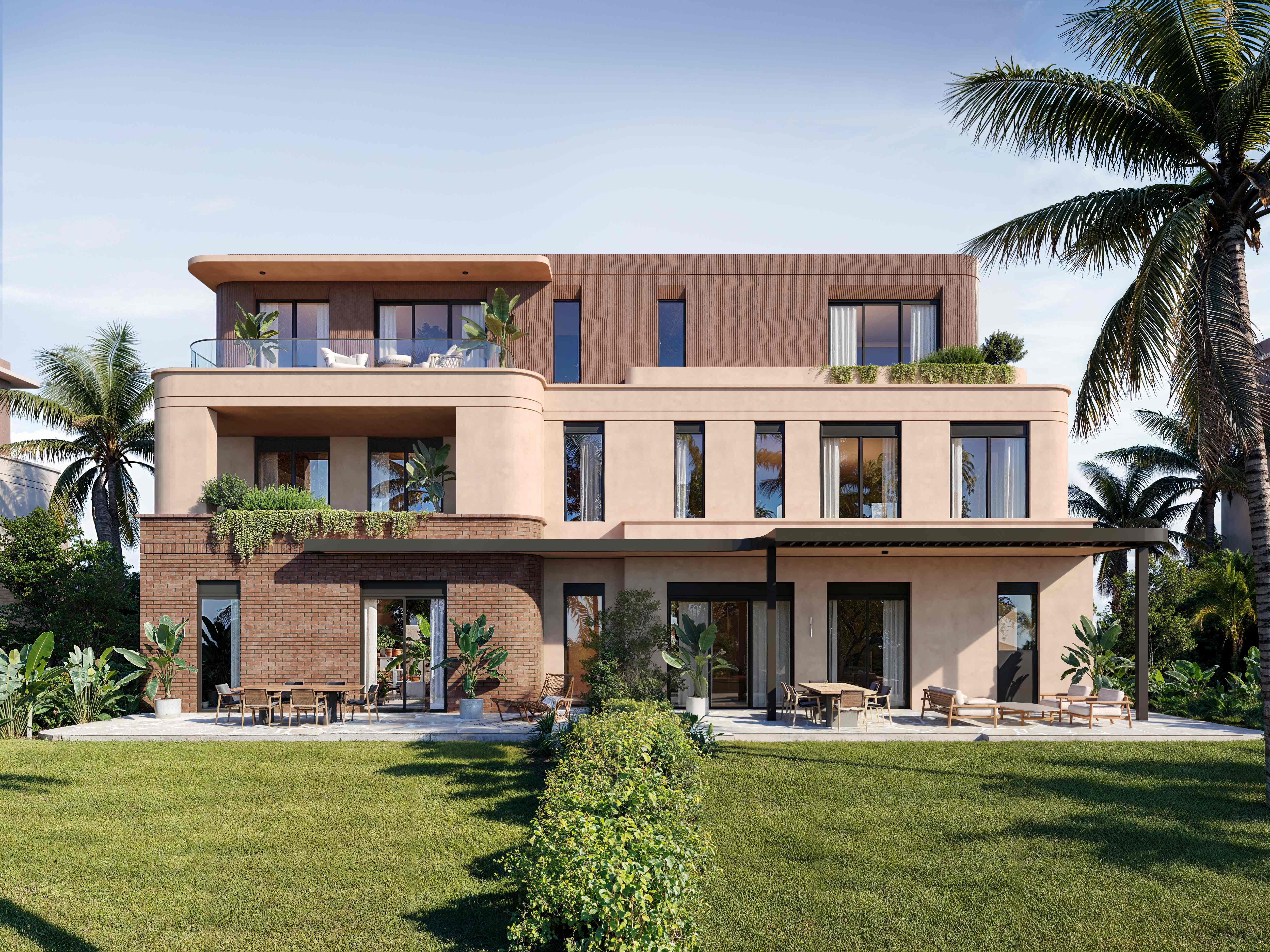 فيلات مراكز كريسنت ووك - تصميم معماري فاخر